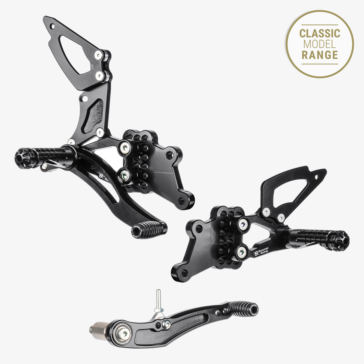 Aluminum rearsets Suzuki GSX-R 600/750 06-10
