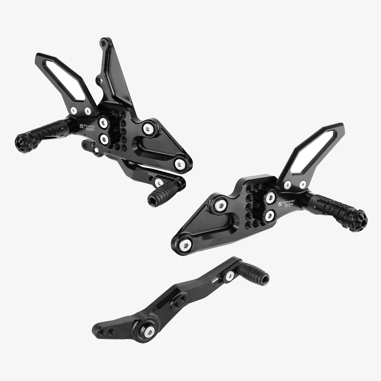 Aluminum rearsets Suzuki GSX-8S/8R 23>