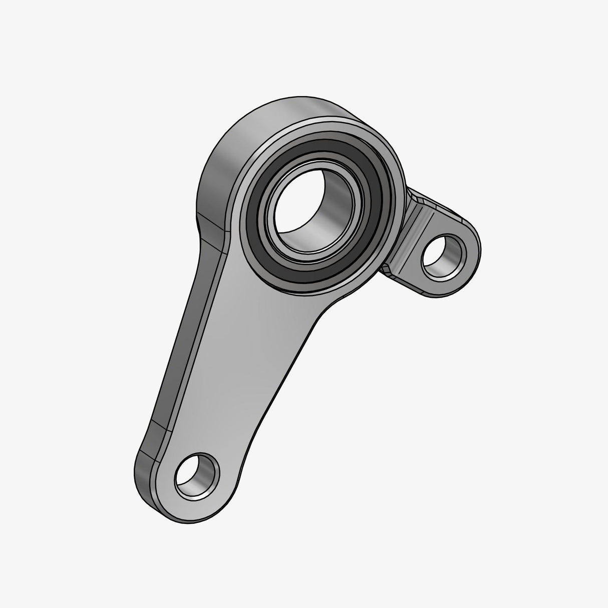Aluminum gear support for TH06 - TH09