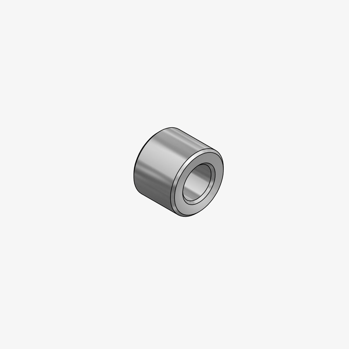 Aluminum 10mm spacer