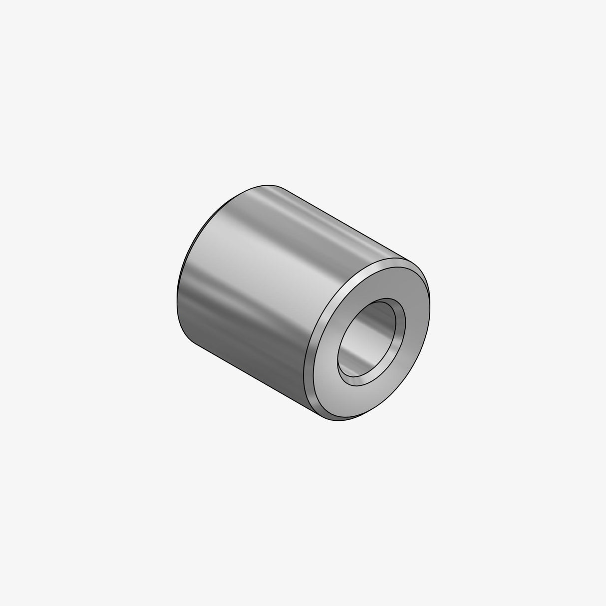 Aluminum 10mm spacer