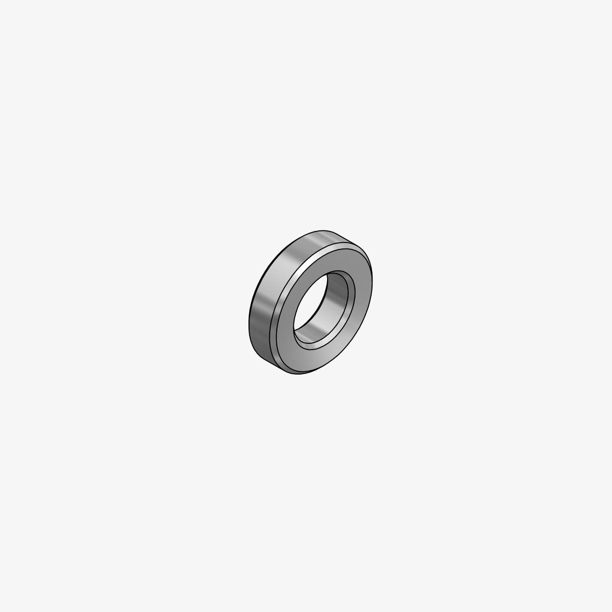 Aluminum 10mm spacer