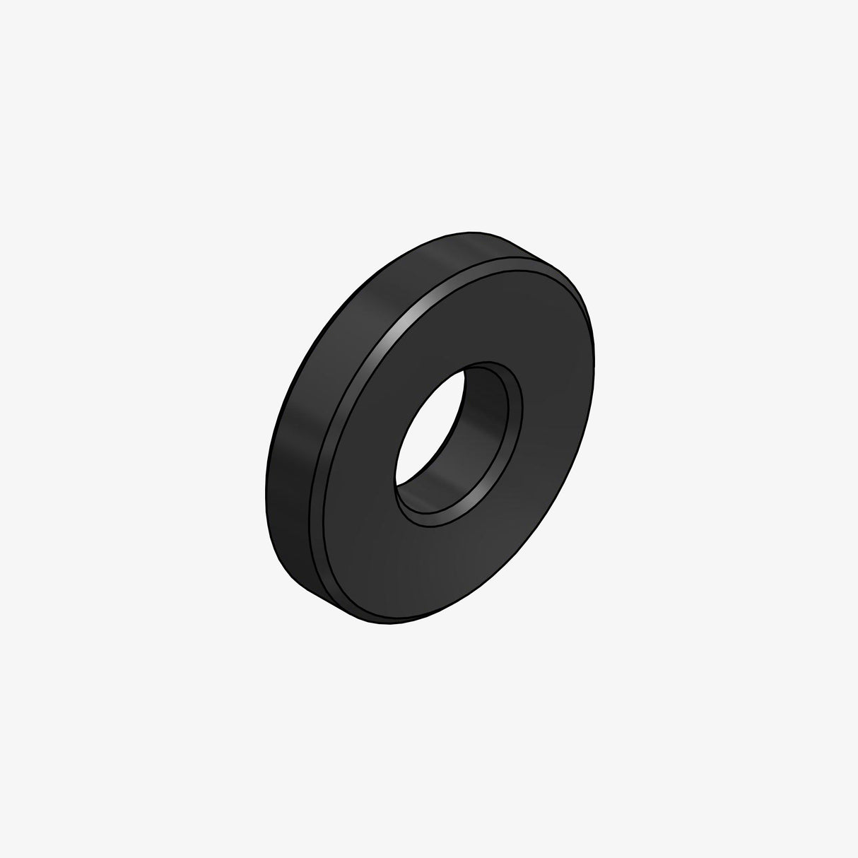 Aluminum 10mm spacer