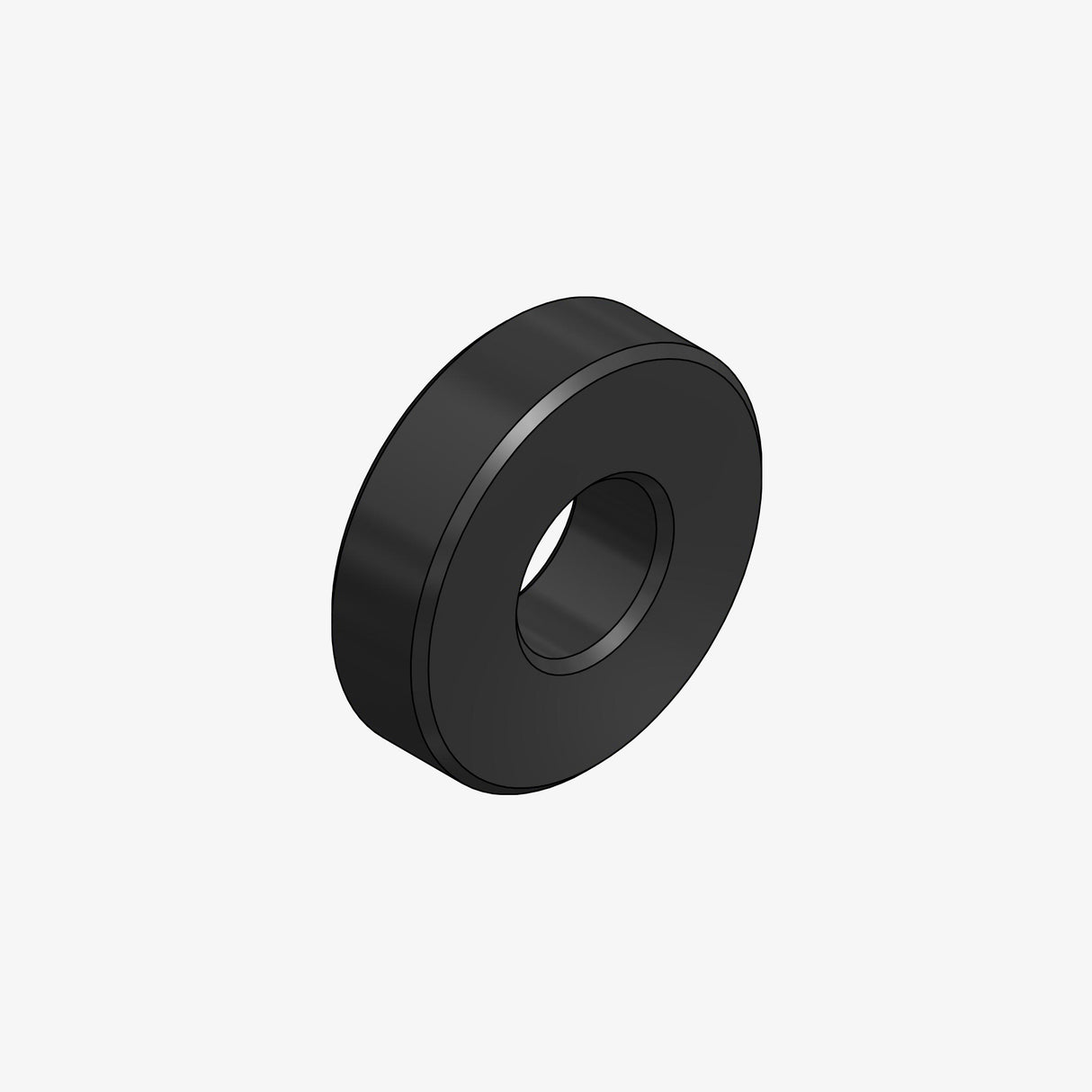Aluminum 10mm spacer
