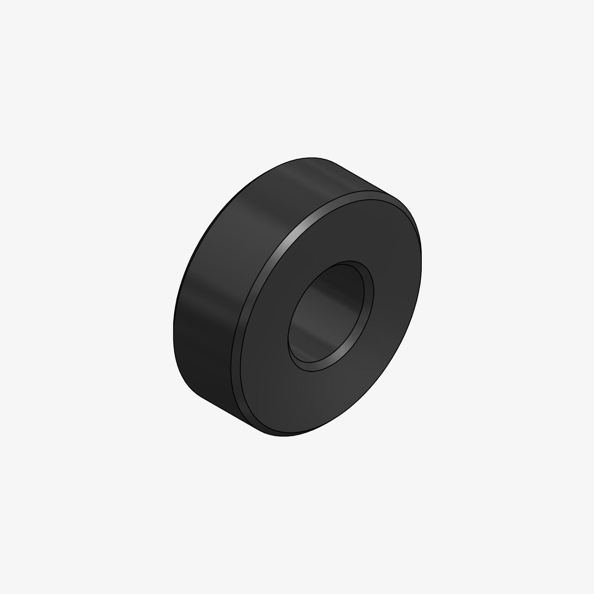 Aluminum 10mm spacer