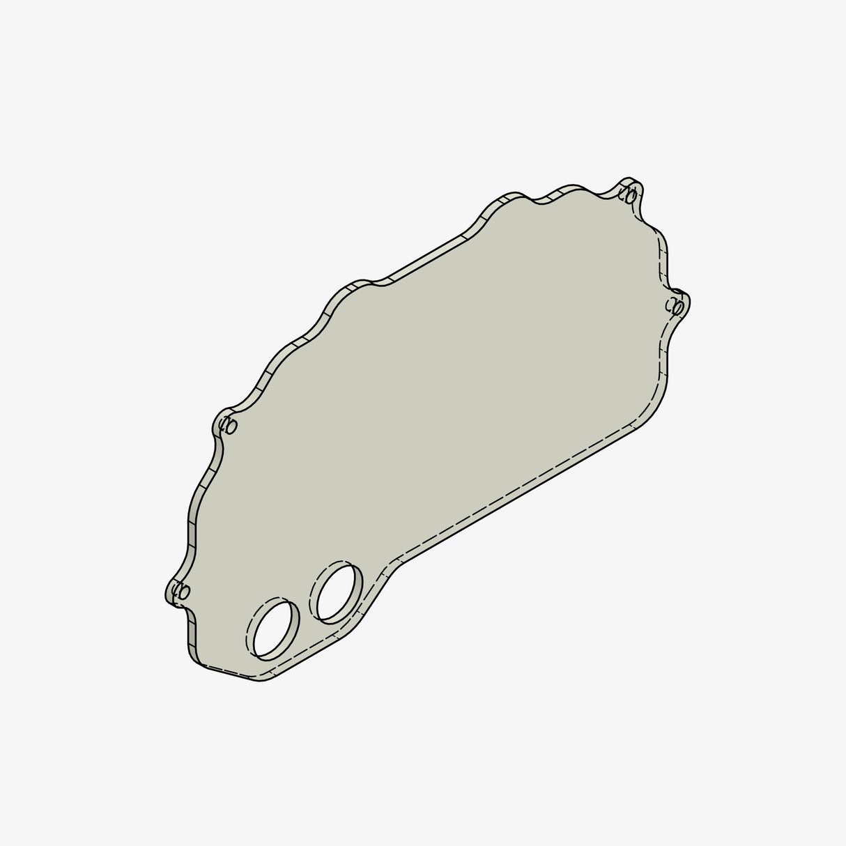 PMMA glass spare part Yamaha YZF R3 19>