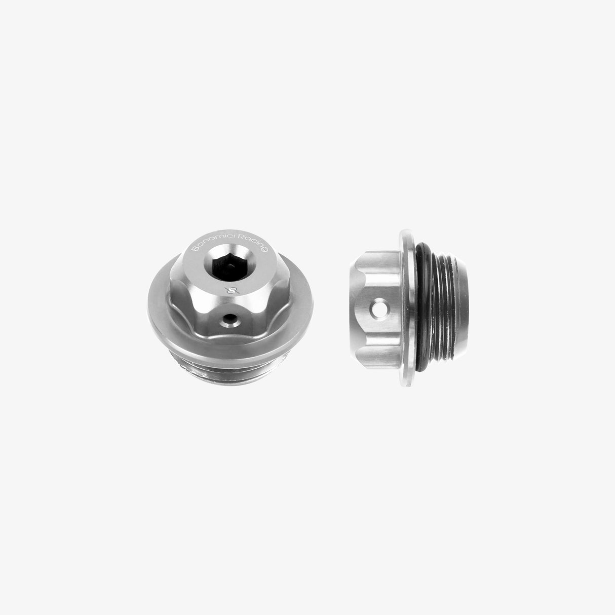 Aluminum oil cap for Ducati M22x1,5