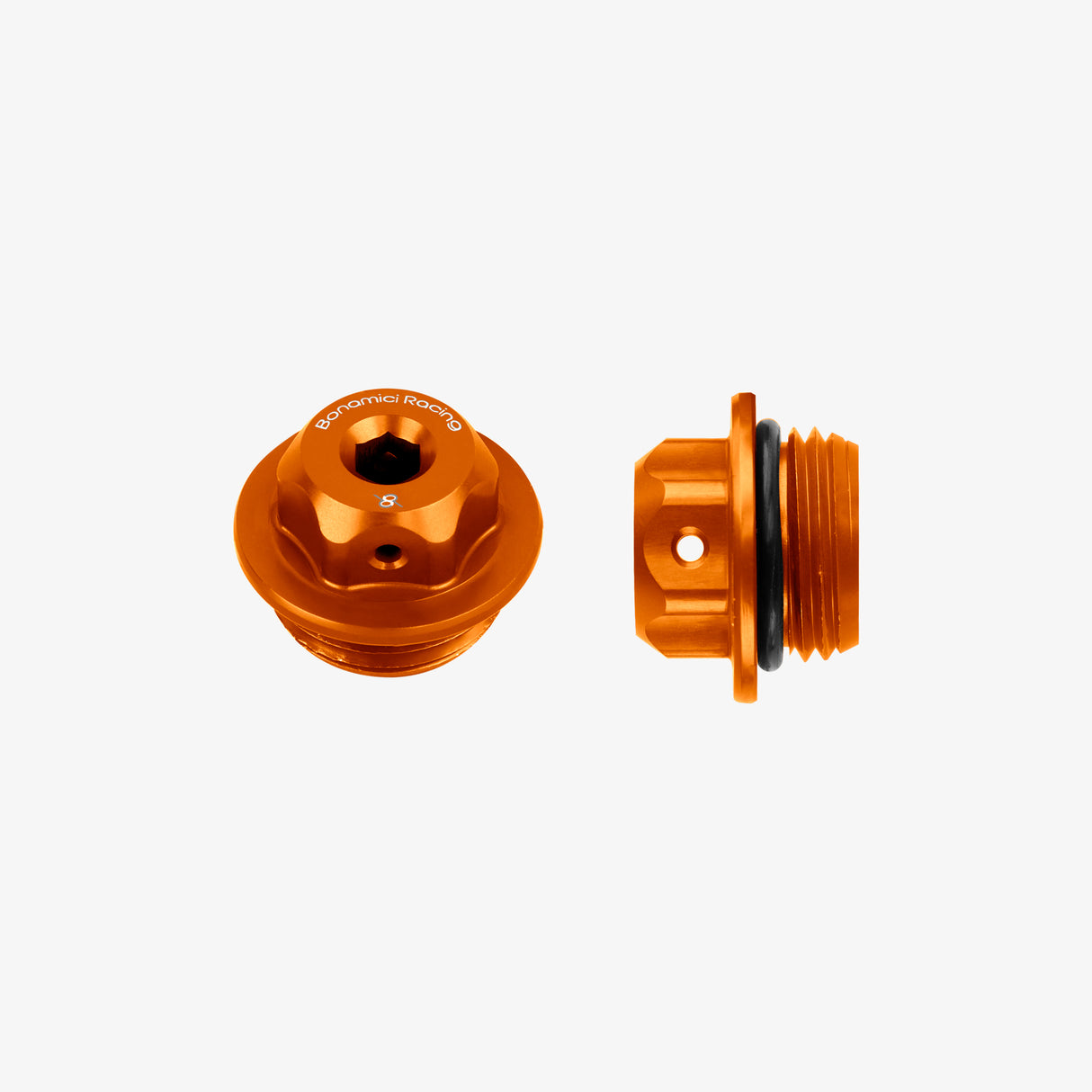 Aluminum oil cap for BMW M24x2