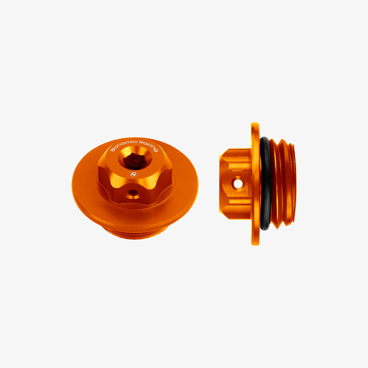 Aluminum oil cap for Yamaha M27x3