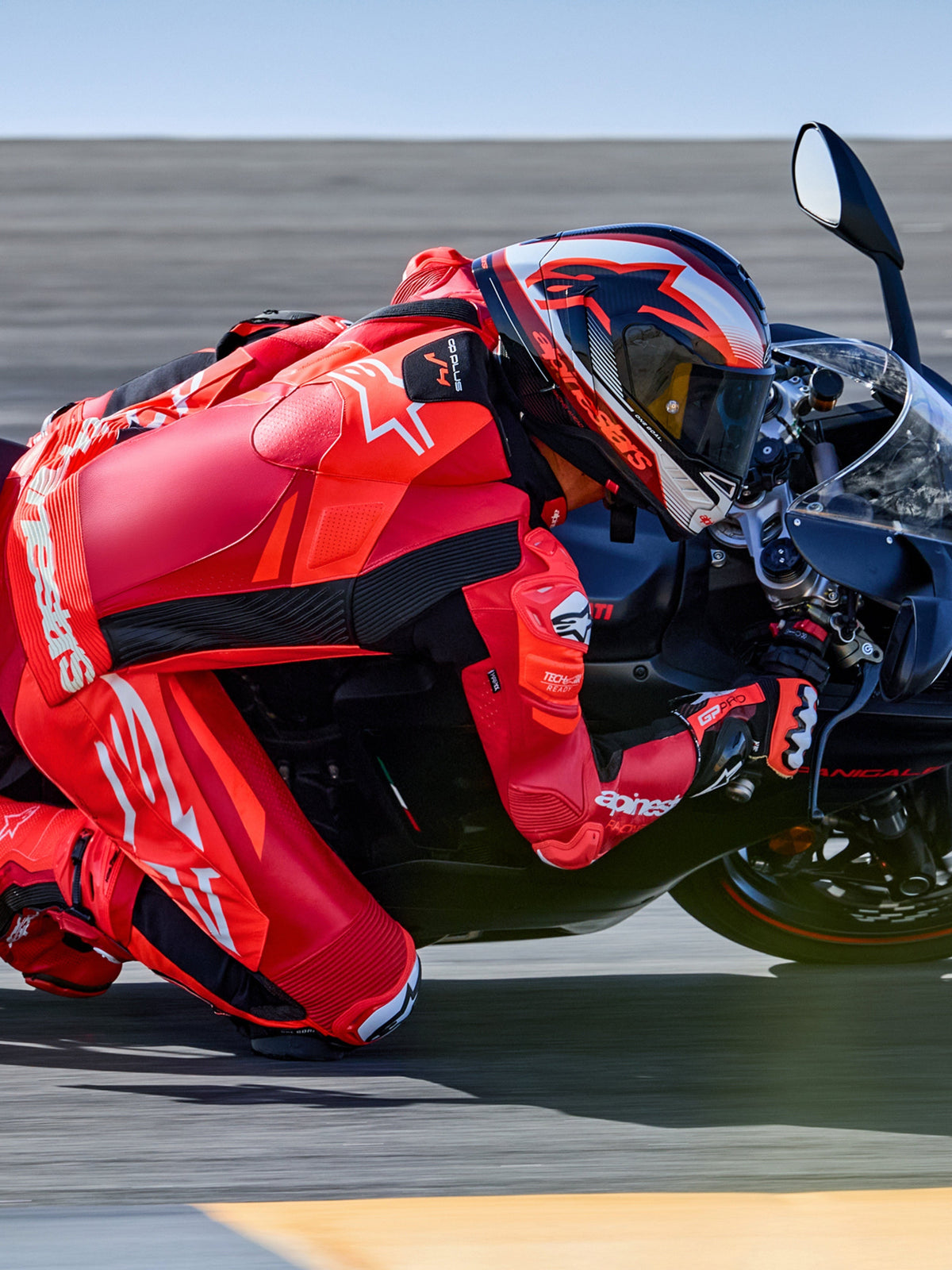 Alpinestars GP Plus v4 Sprint Motorpak Fluorood, productfoto 5