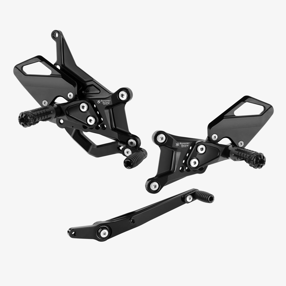 Aluminum rearsets Yamaha YZF R9 25