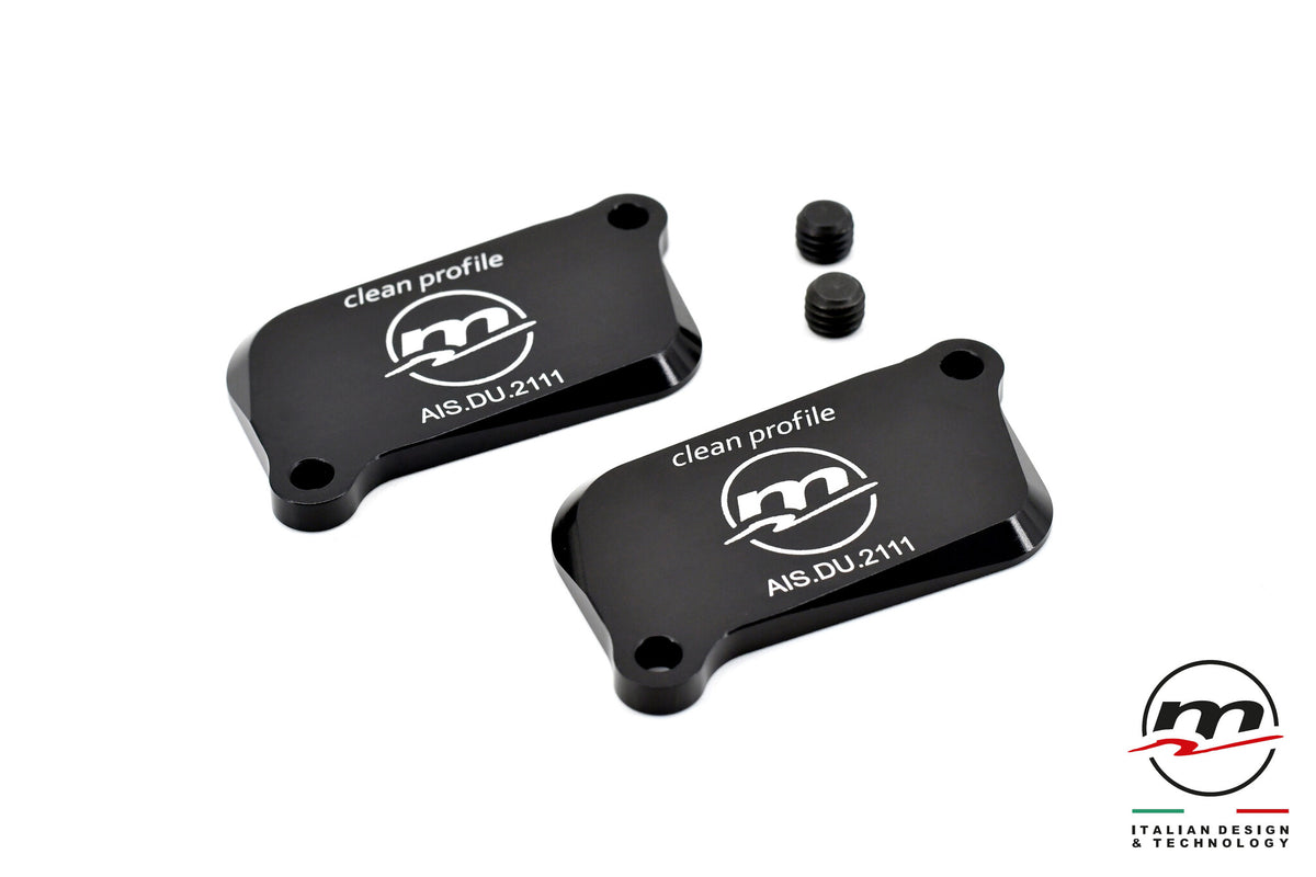 Melotti Racing Ducati V2 11-20 AIS VALVE COVER SET BLACK
