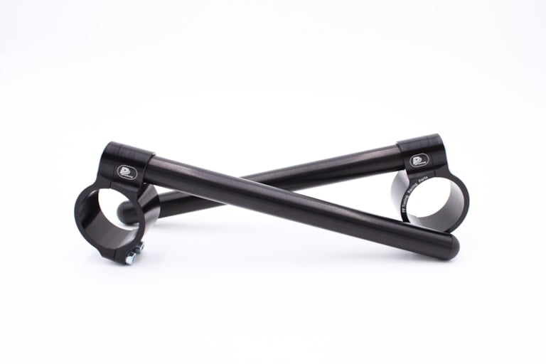 Clip-Ons Handlebars 50.8mm Type Sport Zwart Geanodiseerd