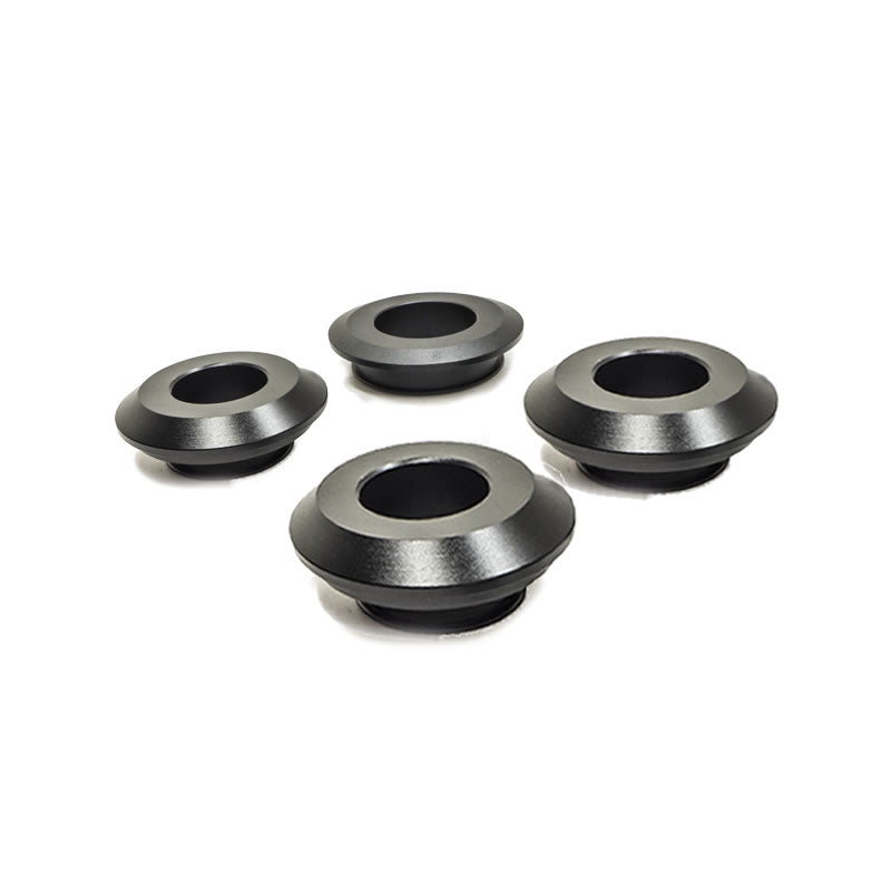 CNC Wielbuskit (voor en achter) Zwart Yamaha YZF R1 2015
