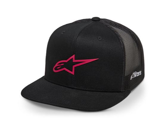 Alpinestars 3D Ageless Trucker Pet Zwart en rood, productfoto 1