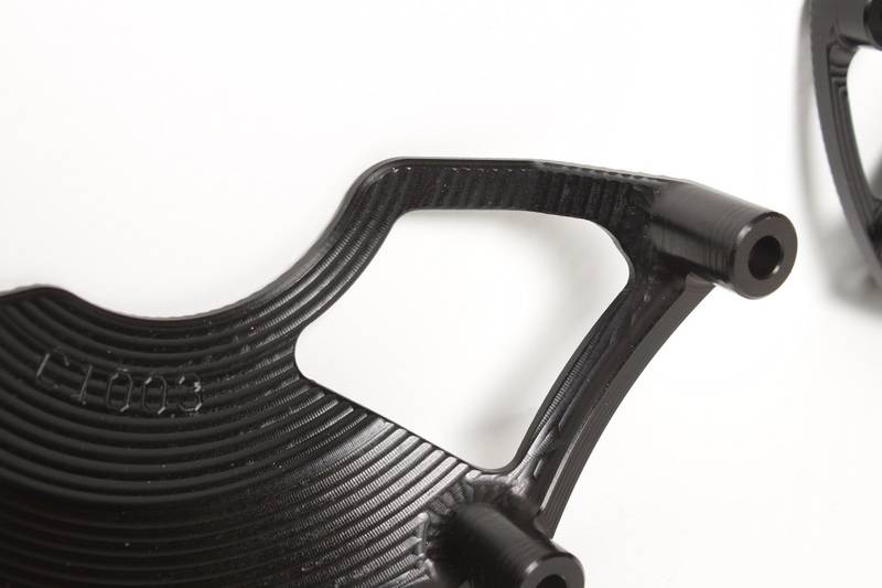 Yamaha R6 YZF-600 2006-2021 Motorblok Beschermer 2-Delig