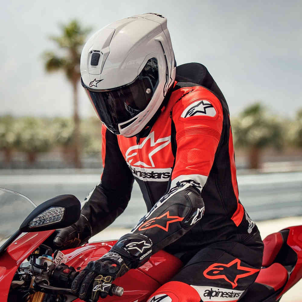 Supertech R10 racehelm Carbon Wit