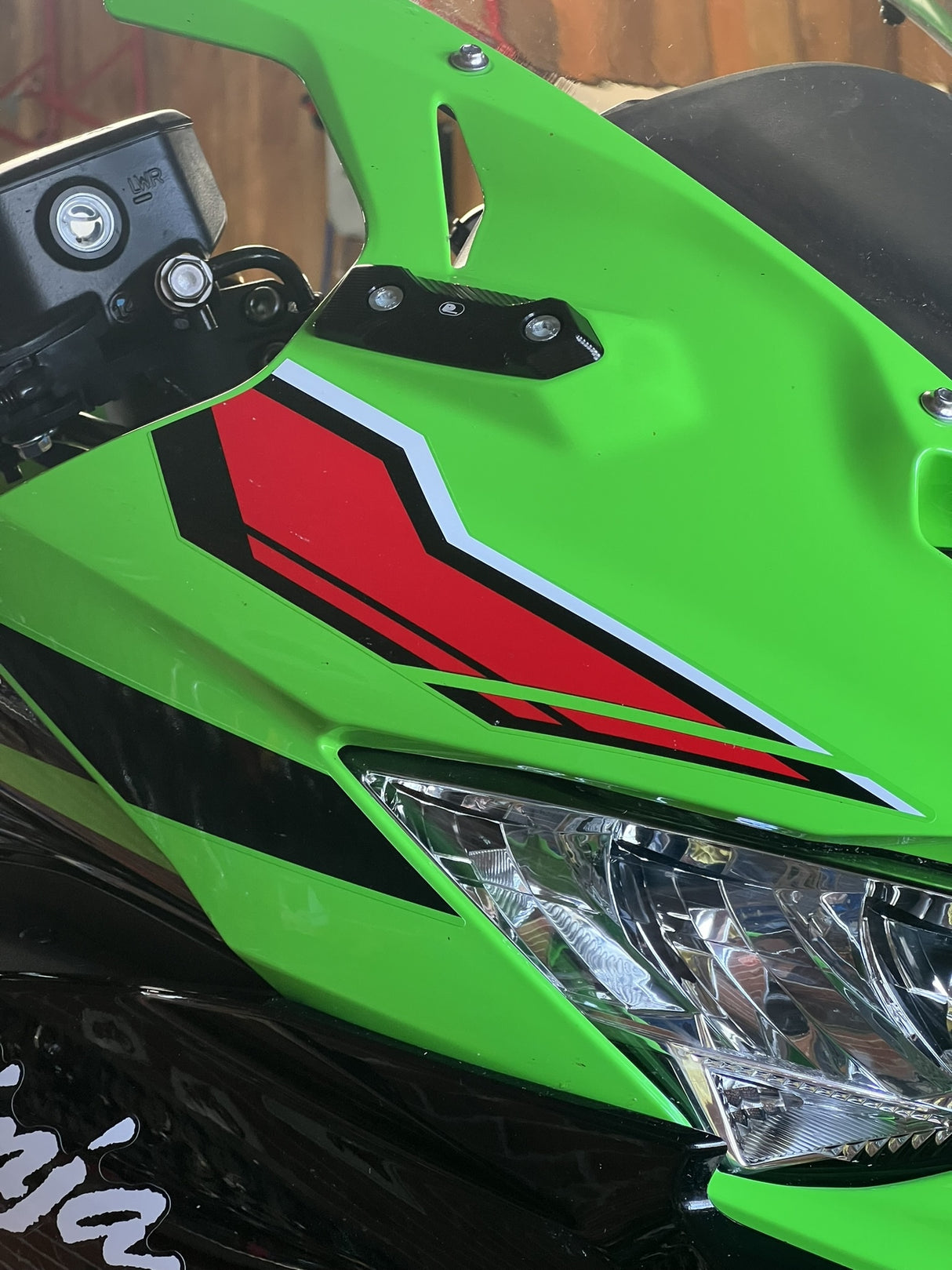 Mirror caps Ninja ZX-4RR