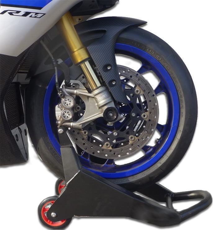 GP Paddockstand Front lift Voorvork zwart universeel MotoGP Uitvoering