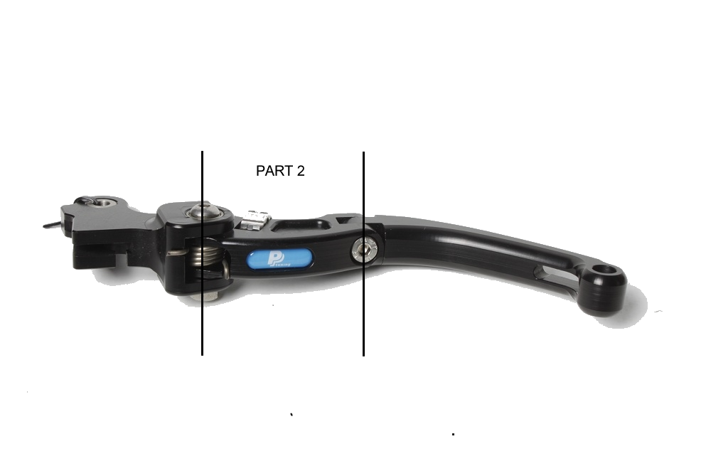 Spare part for holding lever Part 2 Nr.cod.2005