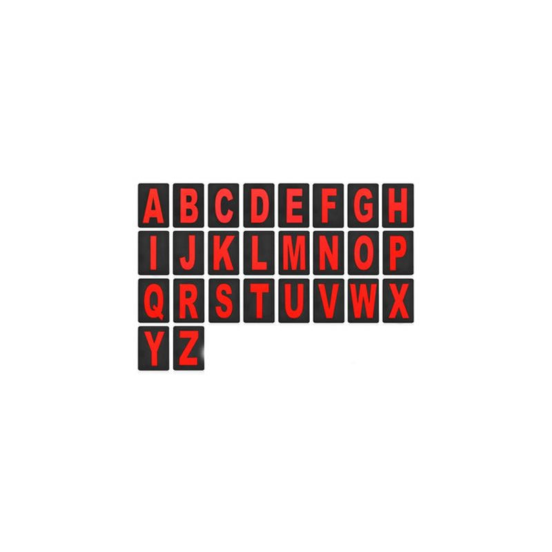 Pitbord Zwart met 36 nummers set