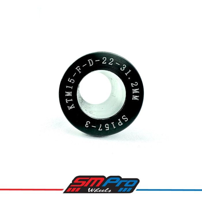 wielbussen / spacers voorwiel KTM Husqvarna GasGas 22mm