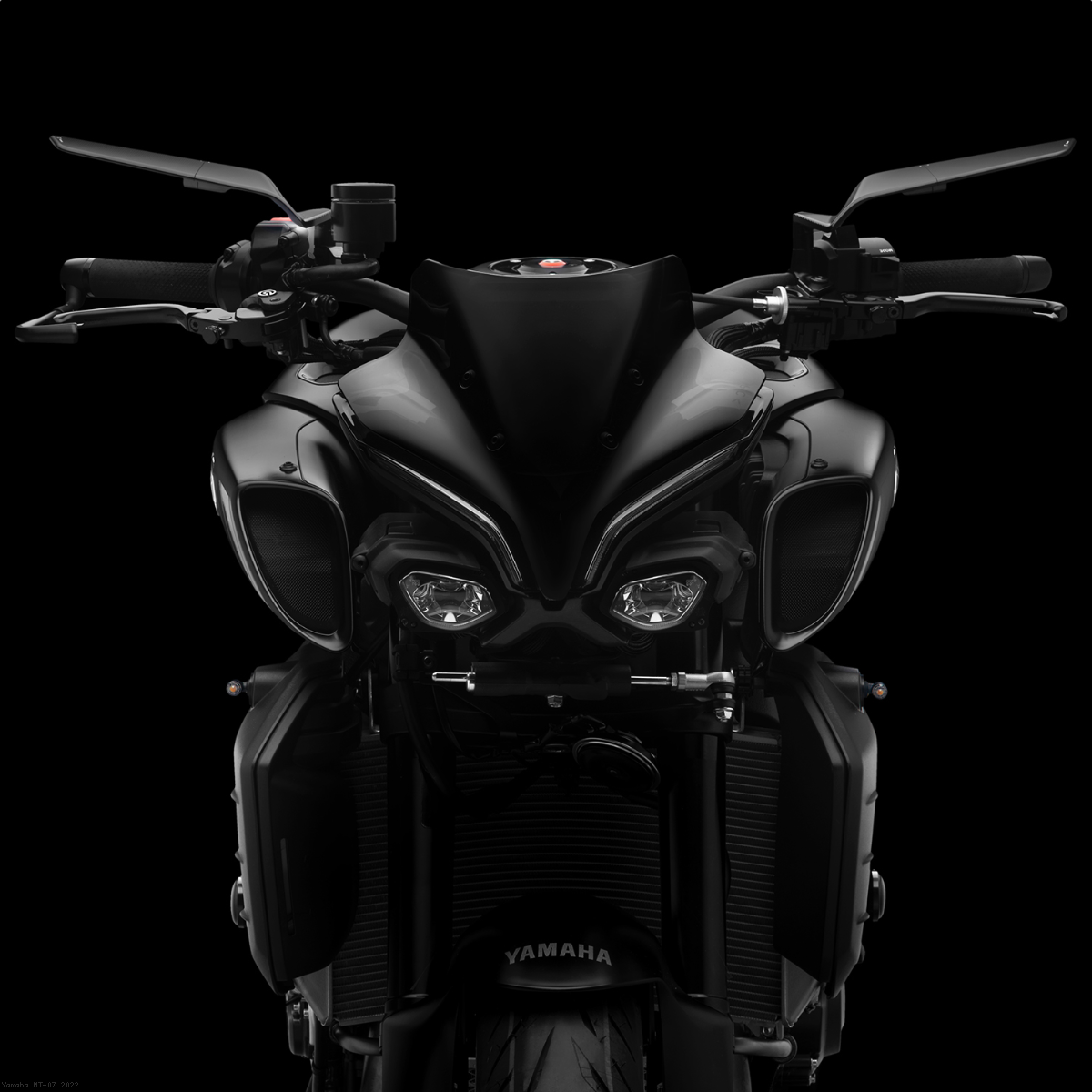 Spiegelset Air voor Yamaha MT07,MT09SP, MT10SP