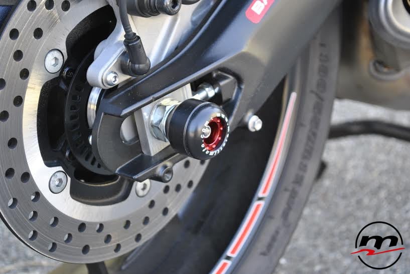 REAR WHEEL AXLE SLIDERS FOR YAMAHA MT-07