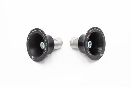 PP Tuning Axle Sliders 3325 / Asbeschermers Kawasaki ZX-10R (2016-2025) – Voor – Zwart