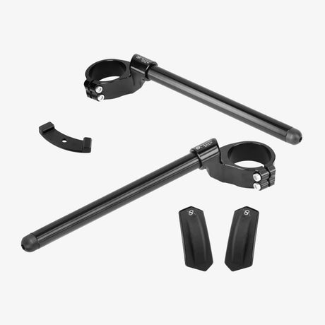 Bonamici Aluminum clip-ons Diameter 50 mm Raised for Suzuki GSX-8R - SM50A8R