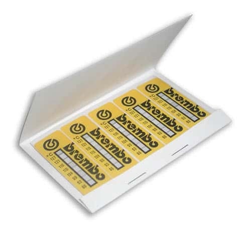 Thermal stickers 88-127 °C - 10 pieces