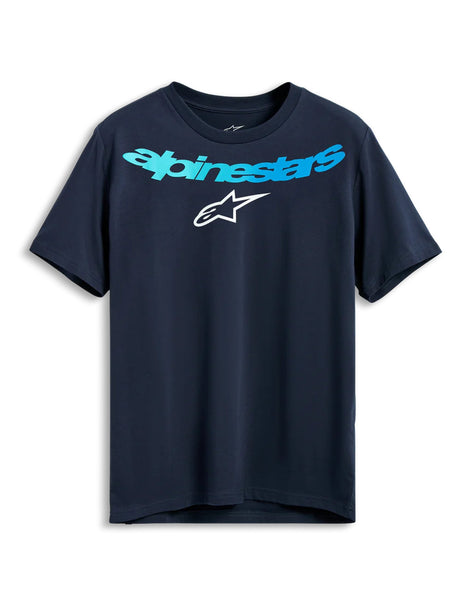 Alpinestars Collared SS T-shirt Blauw, productfoto 1