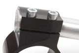 Clip-on houder Zwart Geanodiseerd Type Verstelbaar Adjustable