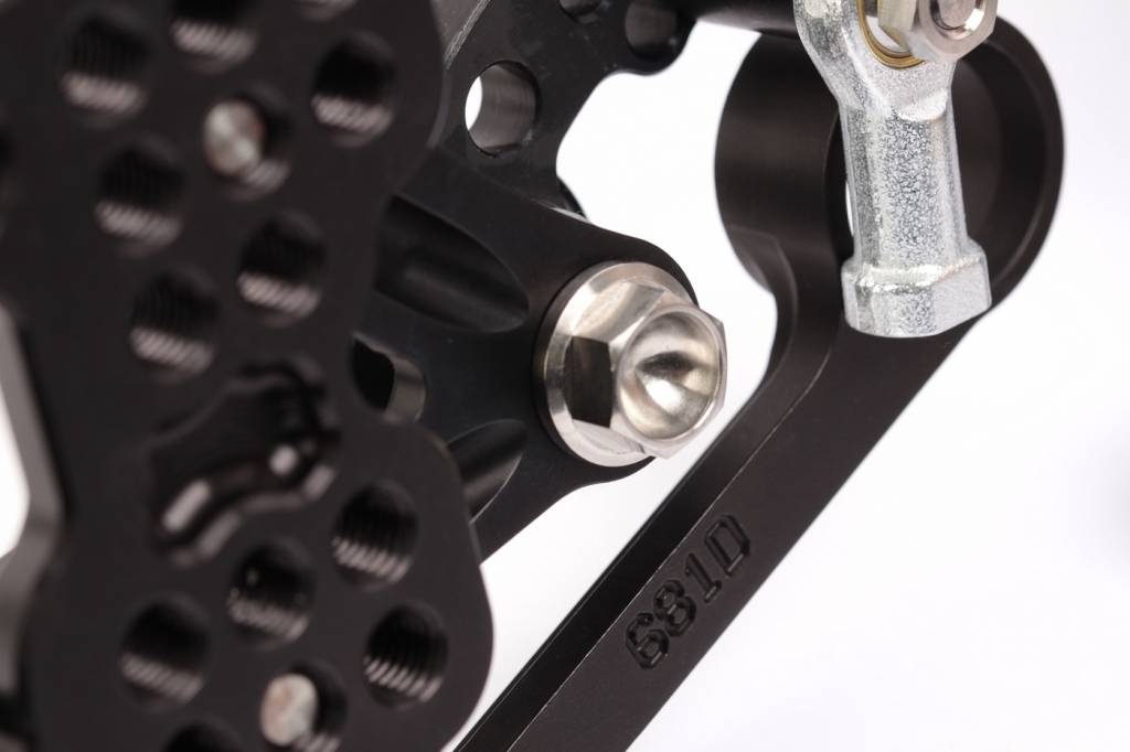 Yamaha R6 2017- Rem Schakel Set Reverse Race Versie Titanium