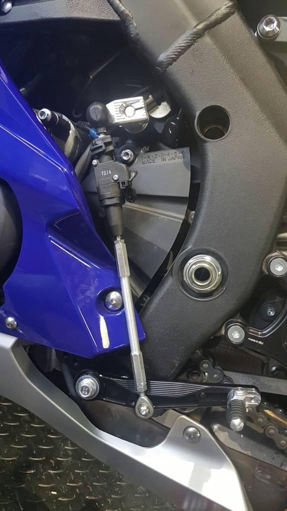 Set Voor Reverse Shift Yamaha R6, 2017 FULL RACE