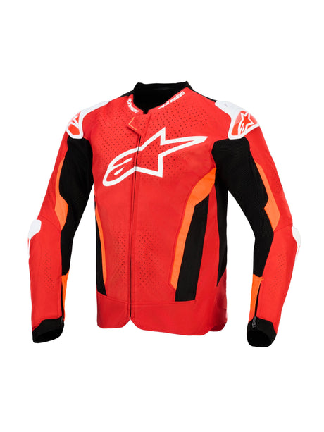 Alpinestars T-GP Air Motorjas Fluorood en zwart, productfoto 1