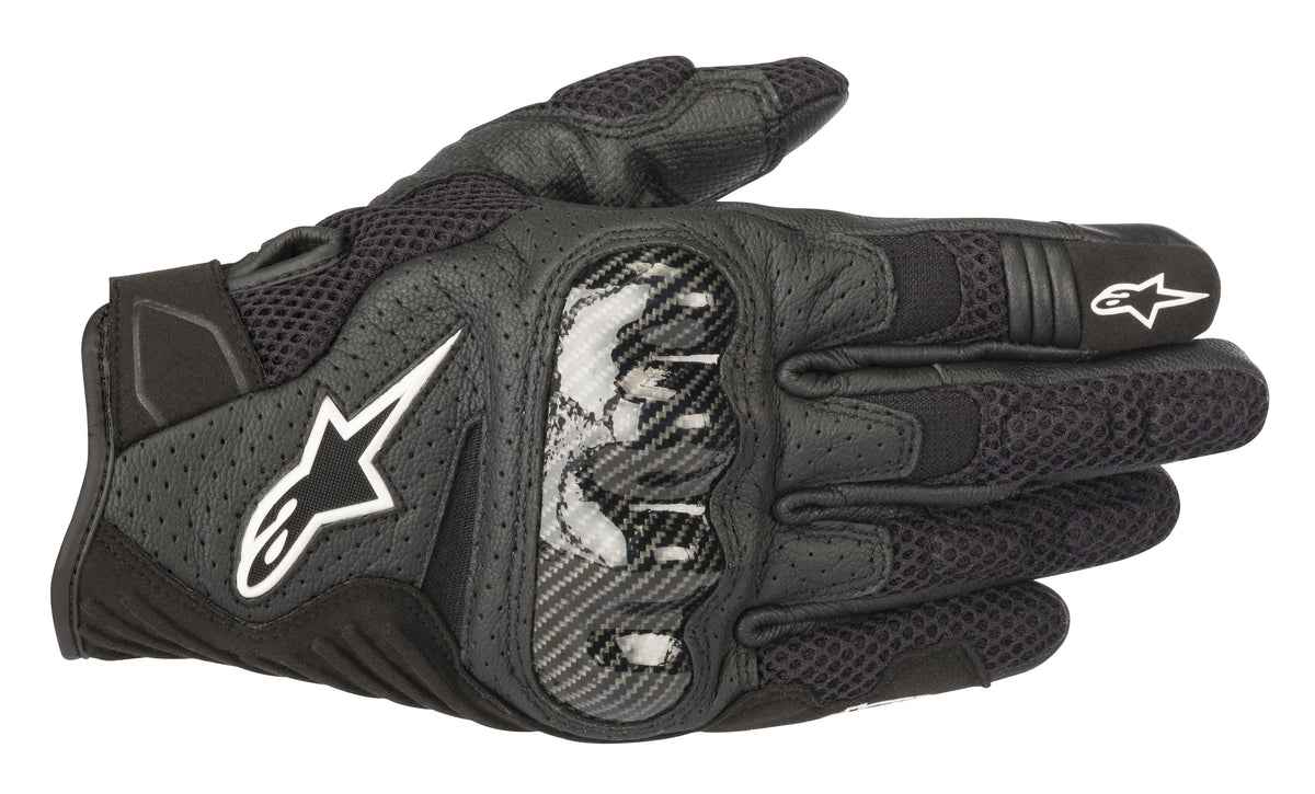 Alpinestars SMX-1 Air v2 Motorhandschoenen Zwart, productfoto 1