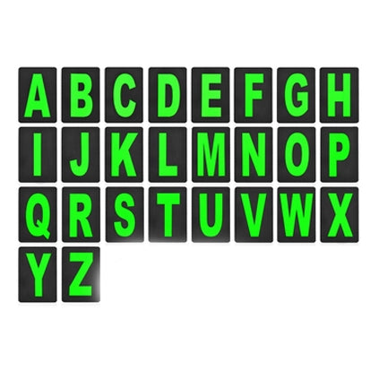 pitbord letters 26 delige set groot