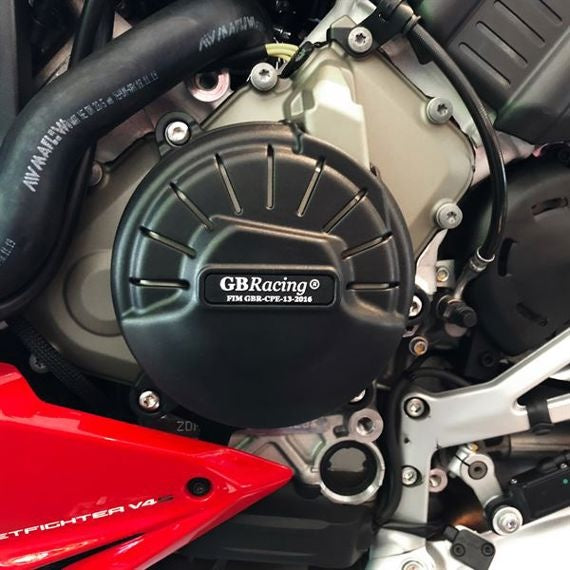 Engine Cover Protection Alternator/Clutch - Black Ducati V4 Streetfighter