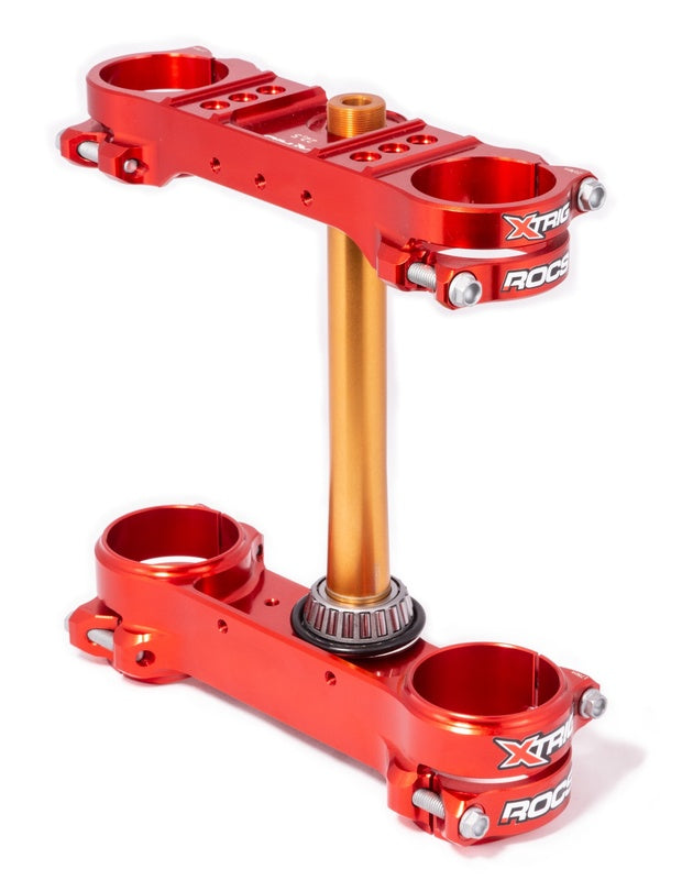 Xtrig kroonplaat ROCS Tech rood Offset 22,5mm