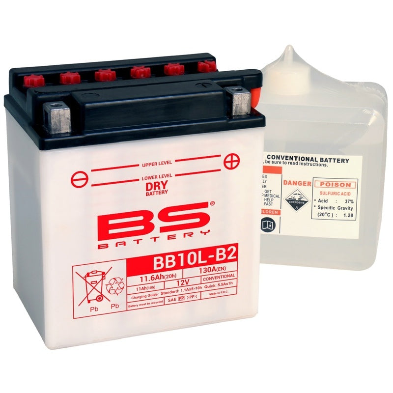 Accu High performance met zuurpakket - BB10L-B2