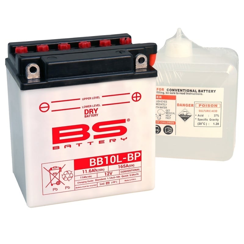Accu High performance met zuurpakket - BB10L-BP