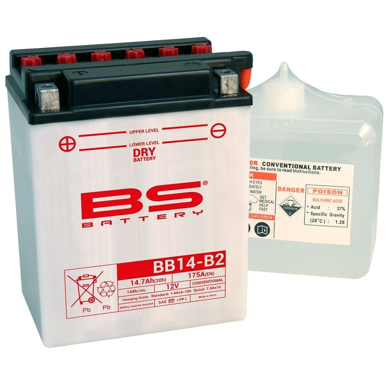 Accu High performance met zuurpakket - BB14-B2