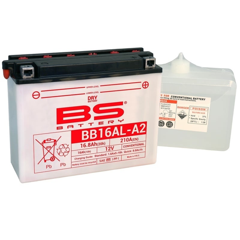 Accu High performance met zuurpakket - BB16AL-A2