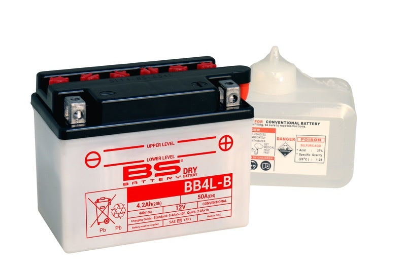 Accu High performance met zuurpakket - BB4L-B