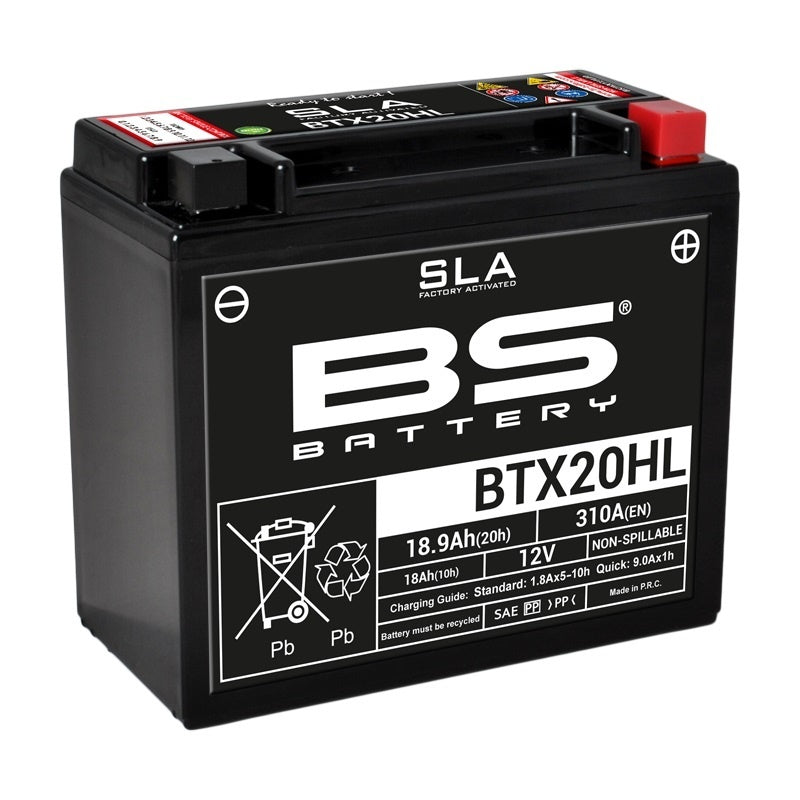 SLA Accu Onderhoudsvrij - BTX20HL
