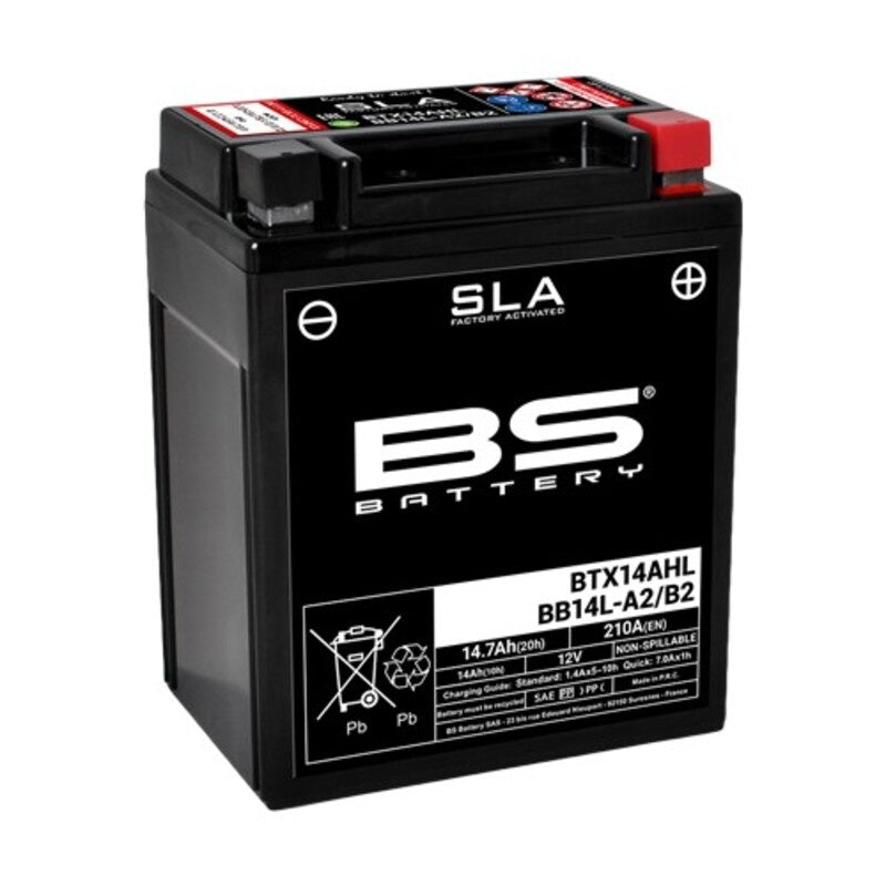 SLA Accu Onderhoudsvrij - BTX14AHL / BB14L-A2/B2