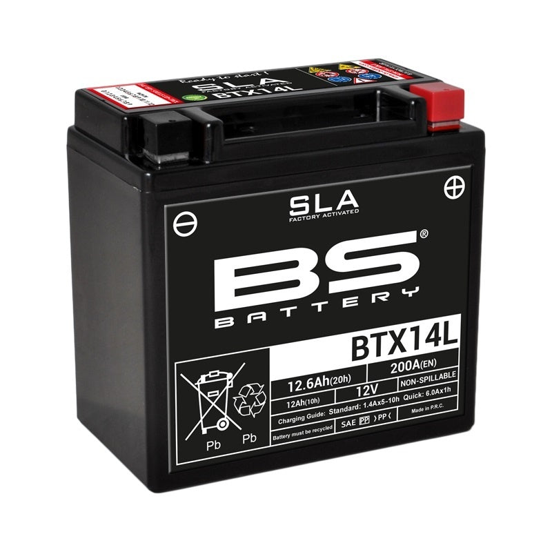 SLA Accu Onderhoudsvrij - BTX14L