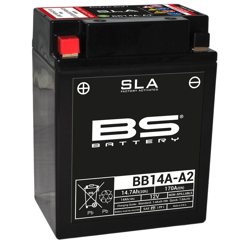 SLA Accu Onderhoudsvrij - BB14A-A2