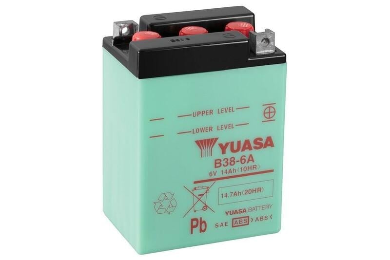 Accu Conventioneel zonder zuurpakket - B38-6A